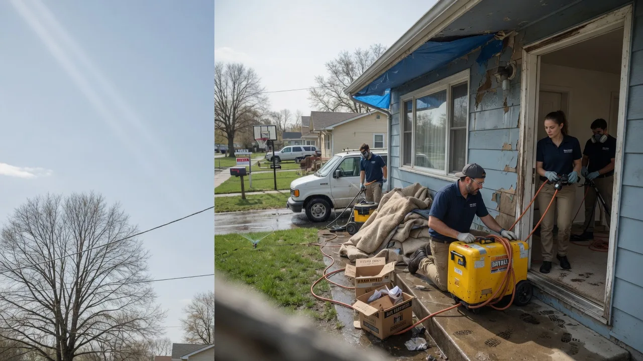 Basement Flood Cleanup in Midland, MI near me